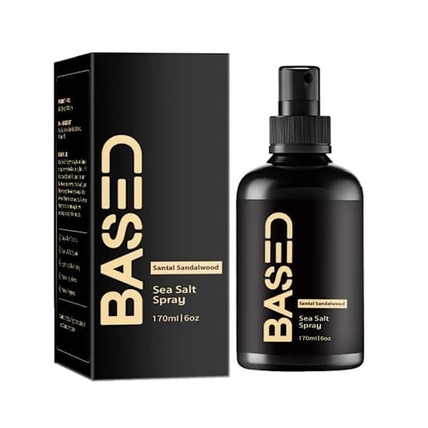 1-pack Havssaltsspray, Naturlig Lätt Stadga, Låg Glans, 200ml, Svart ~2025!