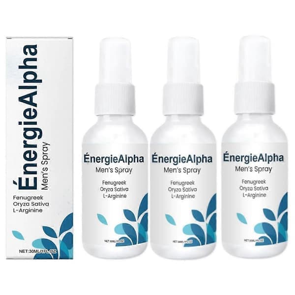 1-3x Male Balance Spray, Men Max Spray för självförtroende och prestanda, tångformula