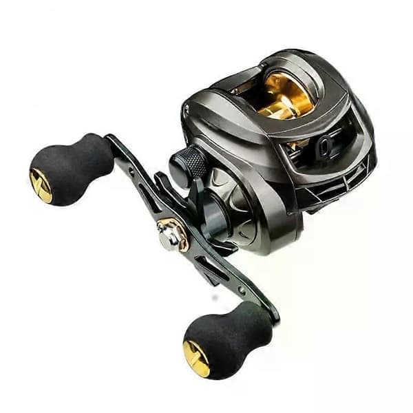 Piscifun Alijoz 300 Lågprofil Baitcasting Rulle 15KG Max Drag 8+1 Kullager Aluminiumram Sötvatten Saltvatten Fiskerulle [DB]