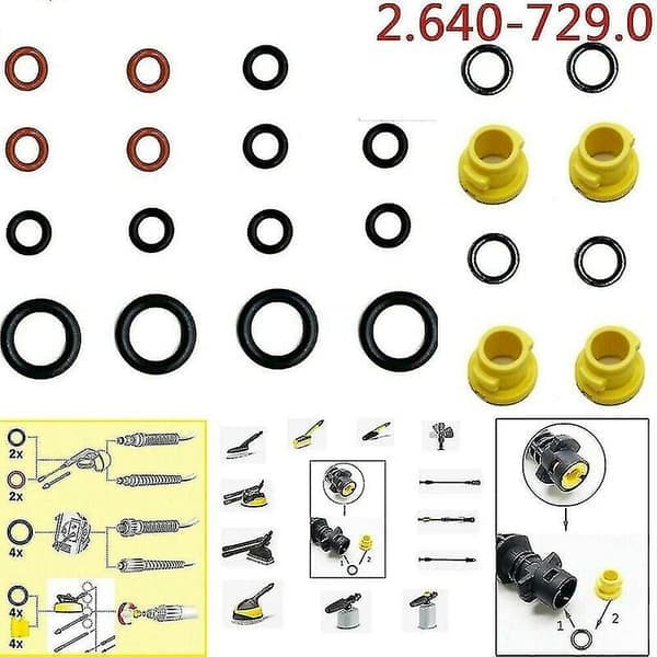 20 st Karcher K2 K3 K4 K5 K6 K7 Tätningsbricka O-ring O-ring 2.640-729.0 [DB]