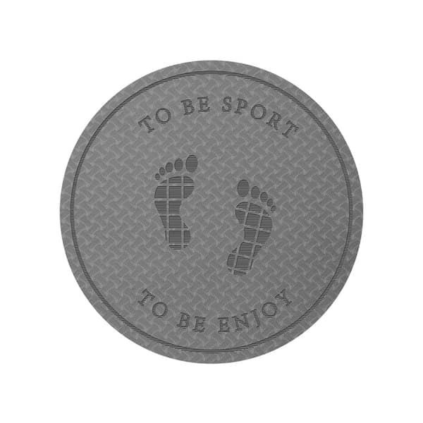 6MM Tjock Hopprepsmatta - Tyst Hoppdyna, Yoga & Dans Kudde, 60cm Träningsutrustning[D]