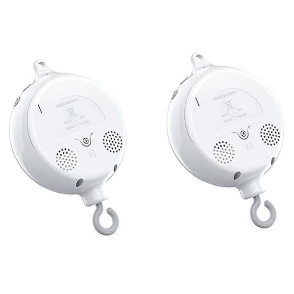 Spjälsängsmobilmotor Babymusikbox Spinner med 3 lägen Volym