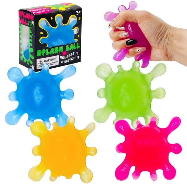NeeDoh Virus Squishy Toy – Långsamt stigande stretch sensorisk stresslindring i 4 färger