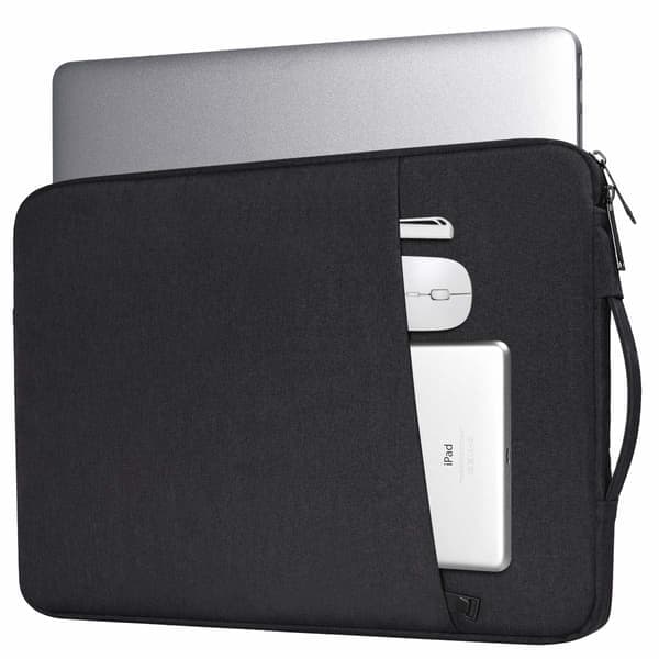 Laptopfodral 14.1 tum/15.4 tum canvas Black