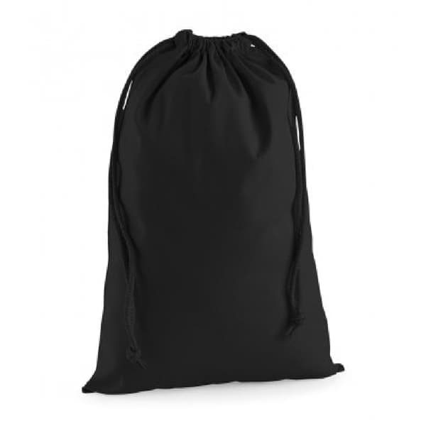 Westford Mill Premium Bomullspåse M Svart