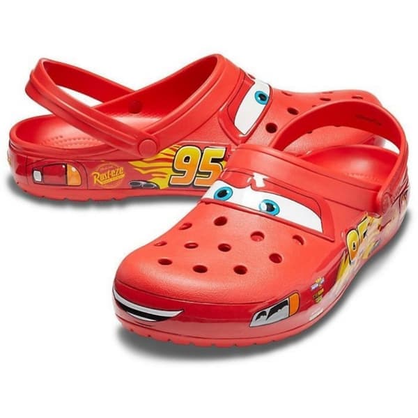 [LCS]Crocs Lightning McQueen - Lightning McQueens utomhustofflor - xindaren
