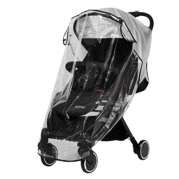 Universellt regnskydd för barnvagn, 5-i-1-skydd - Transparent regnskydd för barnvagn