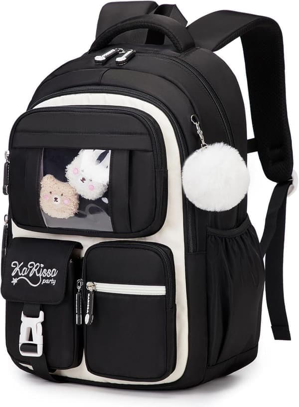 [KK] School Backpack Compatible with Girls Kawaii Ita Design Compatible with Primary School