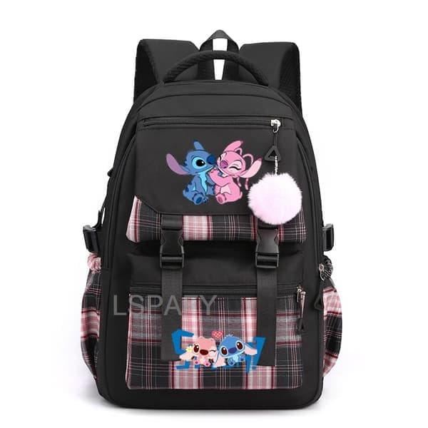 Ny Lilo och Stitch Stitch Stitch Skolväska Student Ryggsäck Ryggsäck