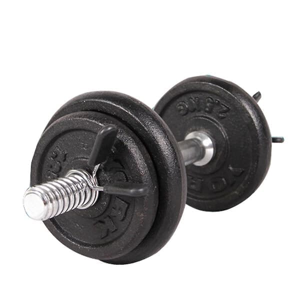 Hantlar 2 st 25 mm Skivstång Gym Viktstång Hantellås Klämma Fjäderkrage Klipp