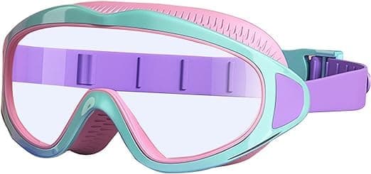 Rosa och Blå Barn Simglasögon - Simmask för Pojkar och Flickor