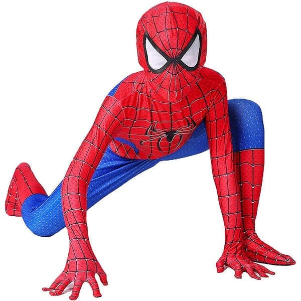 3-12 år Barn Spider-Man Cosplay kostym zy - Perfekt