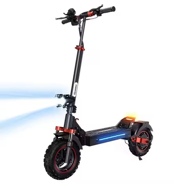 iScooter iX5s 11-tums terräng elektrisk skoter, 1000W motor, 48V15Ah batteri, maxhastighet 45km/h, räckvidd 65km