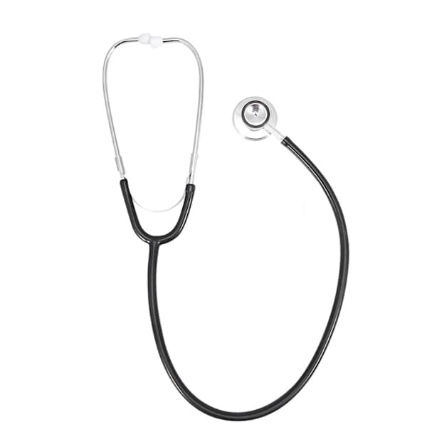 Multifunktionellt Dubbelhuvud Stetoskop, Dubbelhuvud Estetoscopio, Medicinskt Verktyg för Hälsovård, Svart