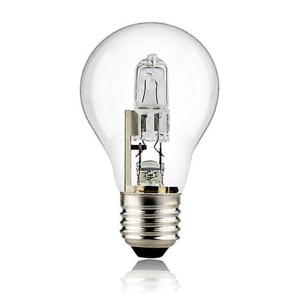 4-pack A55 halogen energisparlampa gammaldags glödlampa halogen volfram ögon skyddsvärme uppfödningslampa fullspektrum dimbar E27 skruv