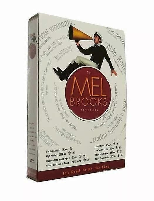 Mel Brooks-samlingen 8 filmer (DVD engelsk version, 2006, 8-disc set) Helt i alla regioner[BEMS]