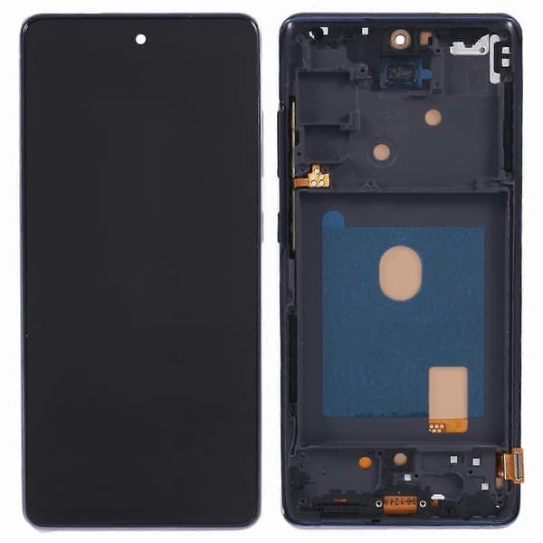 För Samsung Galaxy S20 FE G780/S20 FE 5G Grad C LCD-skärm och digitizerenhet + Ramdel (TFT