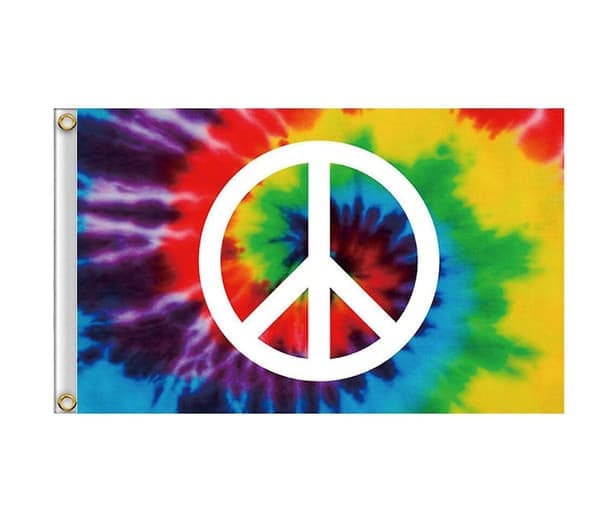 Fredsflagga Regnbåge Symbol Fredsflagga Utomhus Banner Flagga 150 X 90 Cm