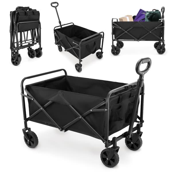 Hopfällbar strandvagn HyperMotion, 80 kg kapacitet