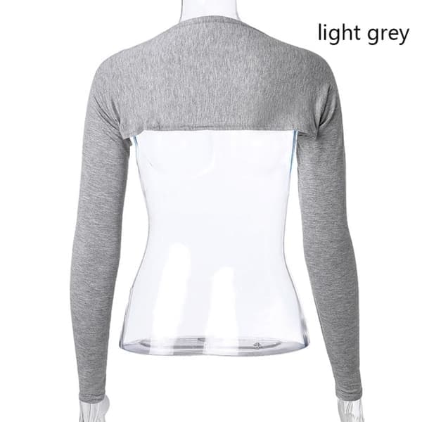 Arm Sleeves Sjal Armskydd Bolero LJUSGRŠ