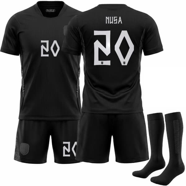 26 NO Bortafotboll Hemmabarn Tröja+shorts Nr.20 Nusa