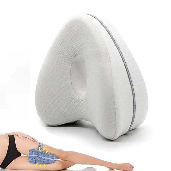 Knä Kudde i Memory Foam – Ergonomisk Kudde för Knän-FM-