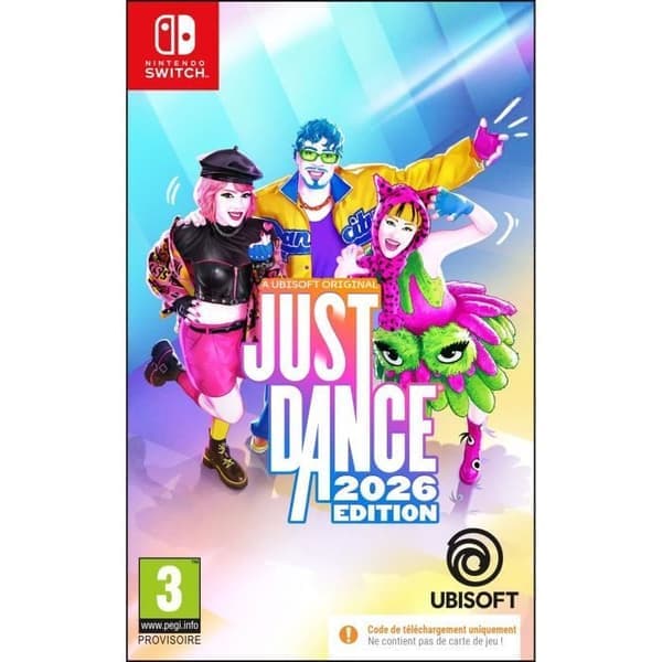 Just Dance 2026 - Nintendo Switch Spel - Kod i en låda