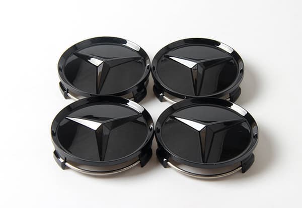 MB04 - 75MM 4-pack Centrumkåpor Mercedes Benz
