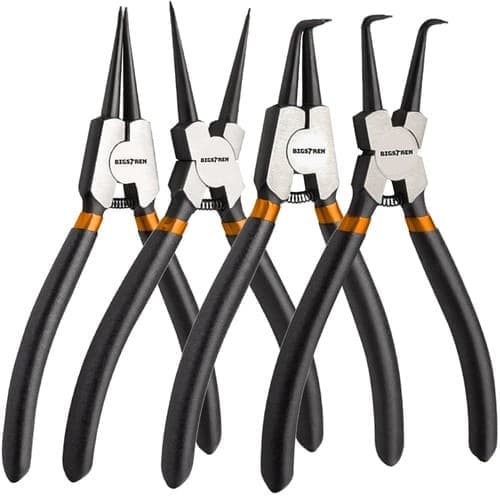 Låsringstänger Sats - Spärrtänger - 4-Pack