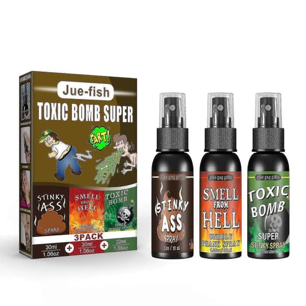 Kraftfull Fis-Spray, Extra Stark Formula - 30ml, Illaluktande och Stinkande Fis-Spray