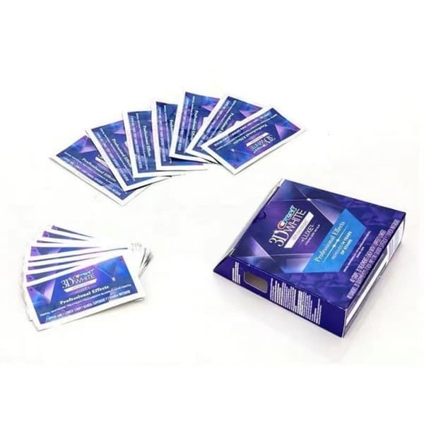 3D White Tandblekningsstrips Professional Effects - Bleker Tänder, White Luxe 10 par