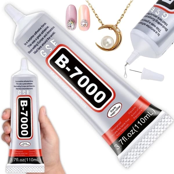 B7000 Strasslim för hantverk, 110 ml 3,7 fl.oz Klar B-7000