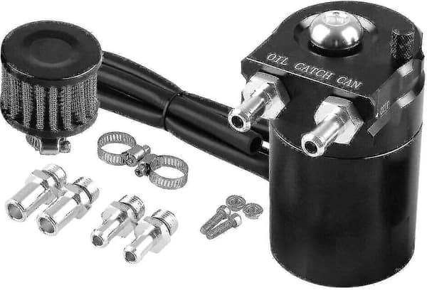 Auto Oljeuppsamlingstank Kann Universal Auto L Lagertank Med Luftfilter Baffled, 300 Ml (svart)1372