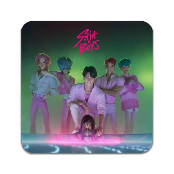 2 ST KPop Demon Hunters Saja Boys Underlägg