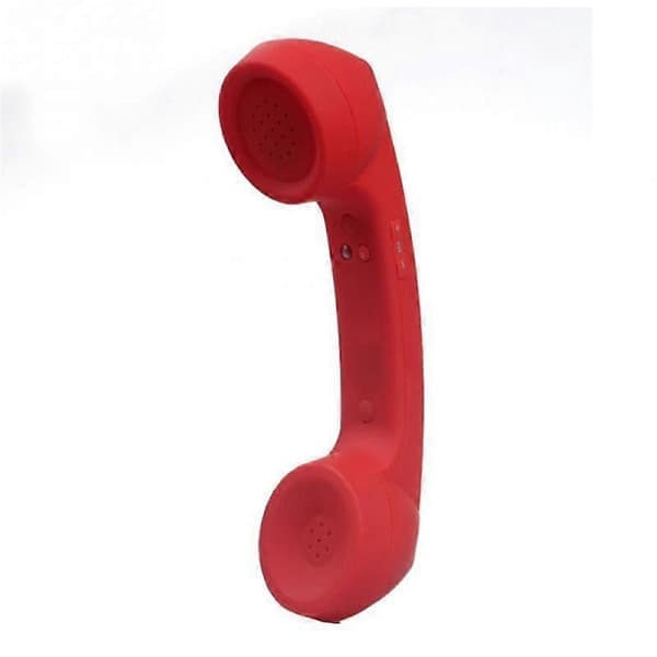 Trådlös Bluetooth-kompatibel Retro Mottagare Anti-strålning Telefonlur Extern Mikrofon
