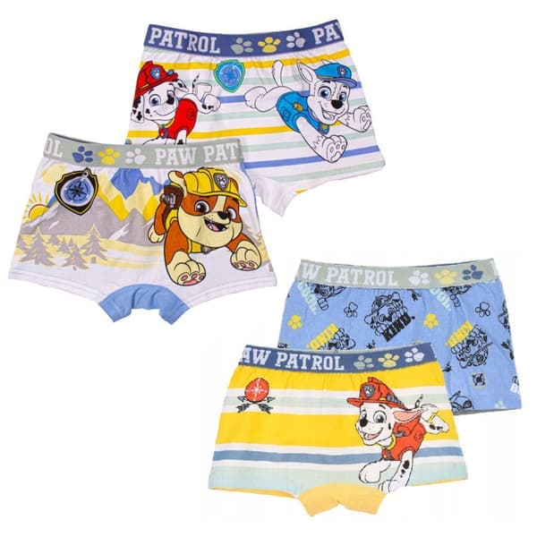 4 pack barn kalsonger - Paw Patrol barnboxershorts