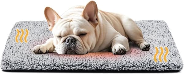 Self-Heating Cat Bed / Dog Bed 40/50/60cm – Heating Mat with Thermal Foil, Removable and Non-Slip Bottom