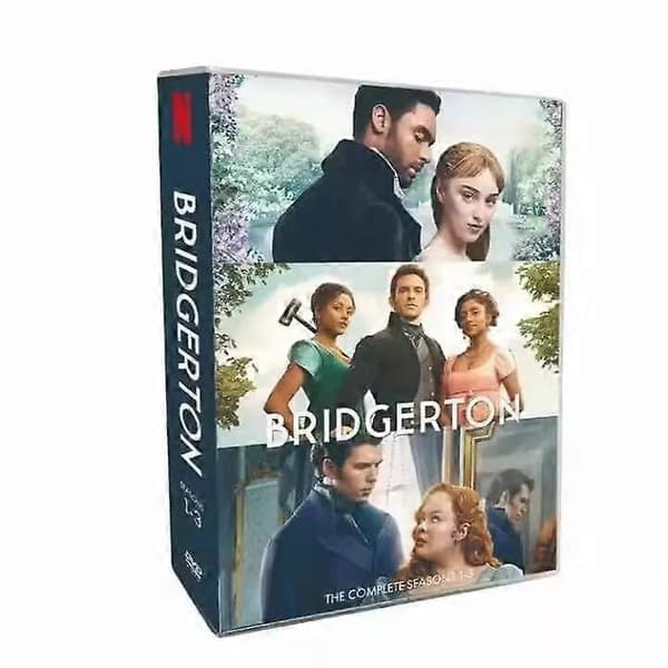 Bridgerton Säsong 1-3 DVD TV-serie 9-Disc Ny Box Set Engelska[D]