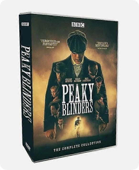 Peaky Blinders Komplett Serie Säsong 1-6 (DVD, 12-Disc, Box set) engelsk version