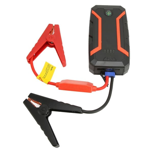 Bilstartare 1500A Maximal Ström 12000mAh 3 LED-ljuslägen Vattentät Biljumpstarter för Lastbil med Kompass LED-ljus