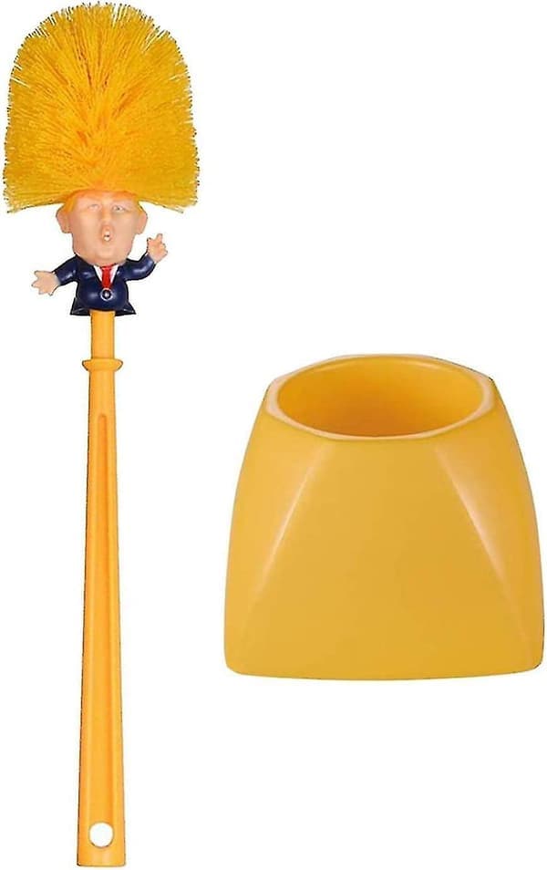 Toalettborste | Gör din toalett stor igen | Humoristisk toalettborste | Presenttips | Ovanlig | Secret Santa | Humor | Kul | Originalcup-FX-