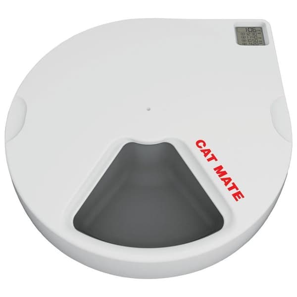 Automatisk kattmatare - CAT MATE C500 - 5 måltider - Digital timer[GPA]