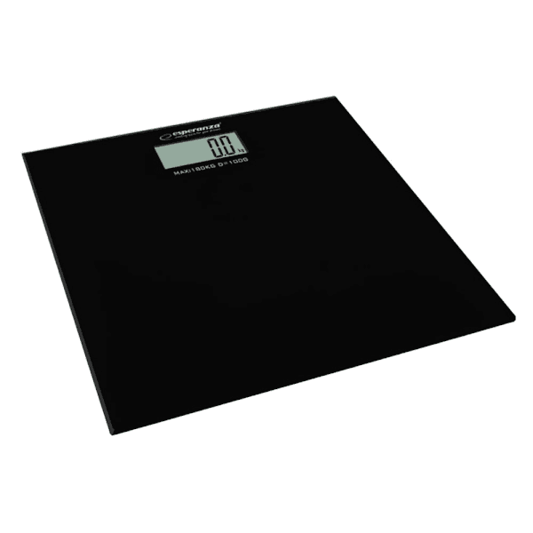 Esperanza Badrumsvåg - LCD Digital, Svart Beige