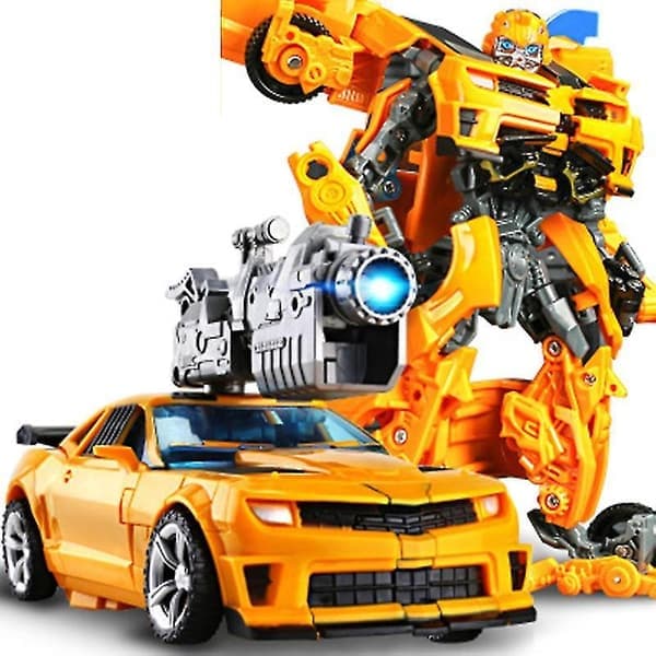 Transformationsbilrobotleksaker Tyrannosaurus Triceratops Optimus Prime - Perfekt
