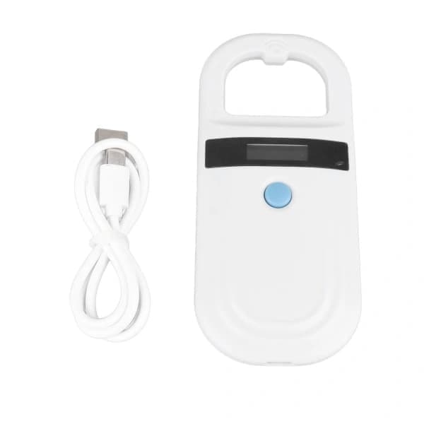 [CA] Pet Microchip Scanner Hund Häst Katt Gris ID Chip Tag Reader Hög Ljusstyrka Display Identifierare 3.7V