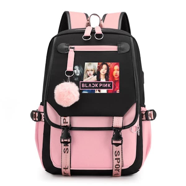 BLACKPINK Ryggsäck Skolväska 2