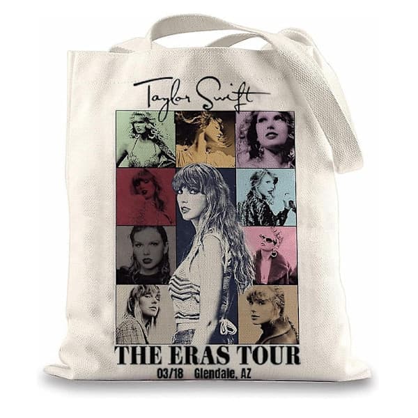 Taylor Swift-album inspirerade tygväskor för kvinnor, portabla reseförvaringsväskor, musikälskare, merch-fans, Swiftie-present DB