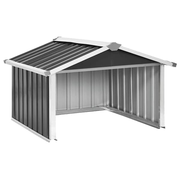 vidaXL Skjul för robotgräsklippare 92x97x63 cm galvaniserat stål