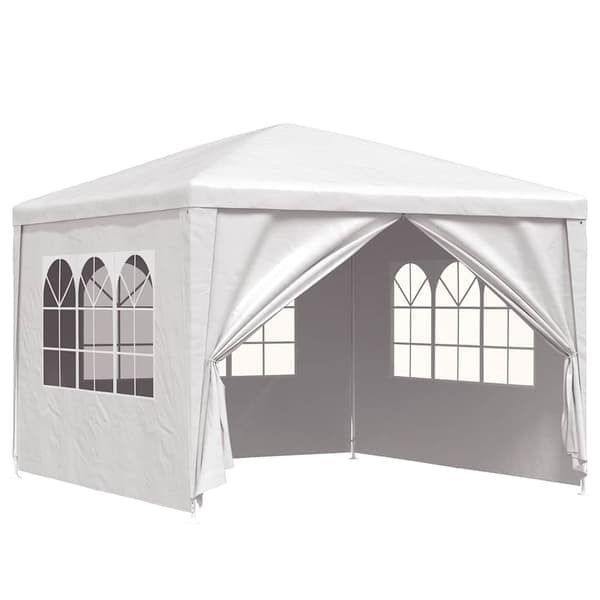 vidaXL Partytält 3x3 m vit