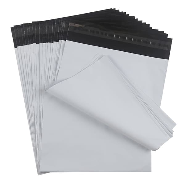Hot 100 st - Fraktpåsar onlinebutik kläder - Fraktpåsar för kläder - 340 x 460 mm - Extra starka - Självhäftande - Vattentäta